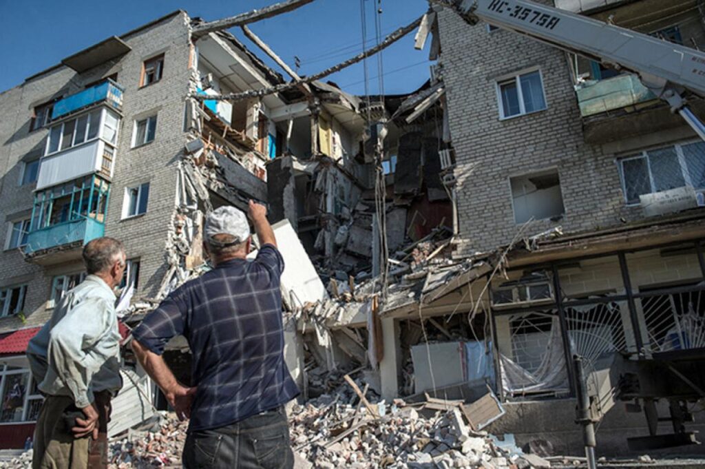house destruction